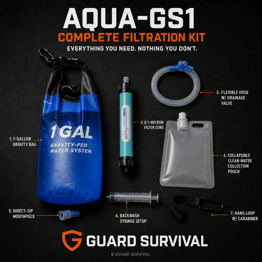 AQUA-GS1 Survival Kit