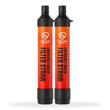 2 Survival Vault water filter straws